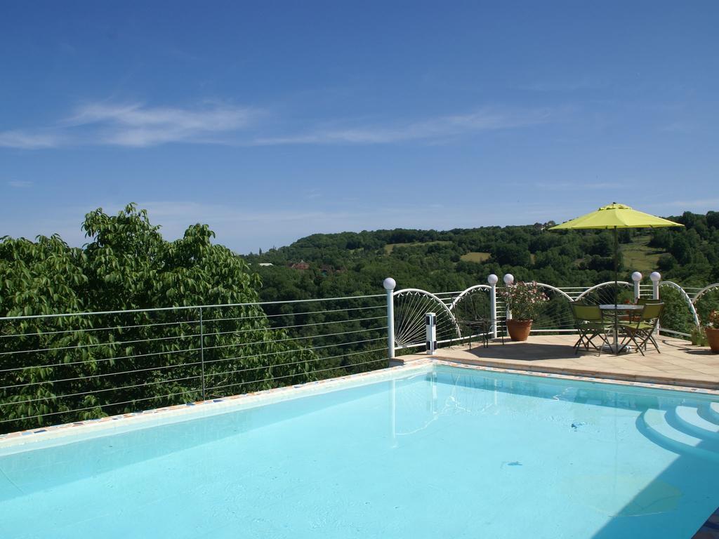 Modern Holiday Home With Private Pool Loubressac Rom bilde